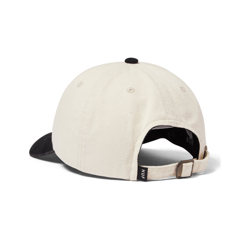Huf Big Block 6 Panel Casquette - Natural